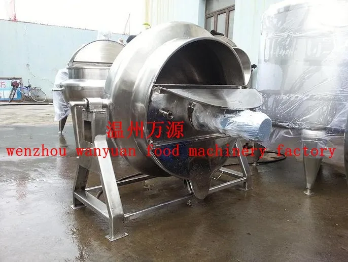 Tilting Type Jacketed Kettle with Agitator and Scraper
