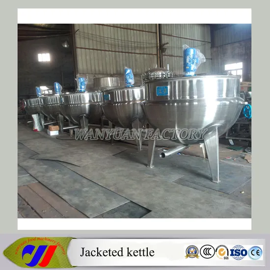 Steam Jacketed Kettle Made of Stainless Steel