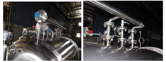 PLC Control Water Spray Retort Sterilizer for Glass Bottle