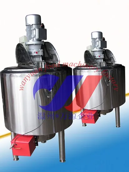 200L Blending Tank Fresh Milk Batch Pasteurizing Machine