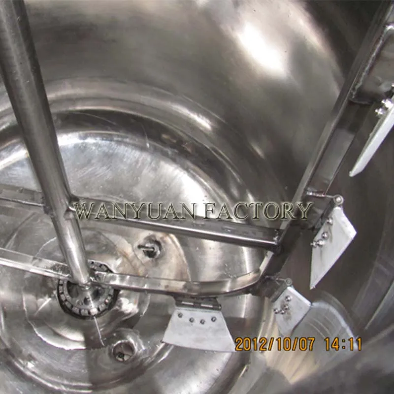 Stainless Steel Electric Heating Cosmetics Mixing Tank Reaction Kettle