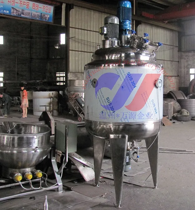 Ss Liquid Mixer Tank Mixing Vessel