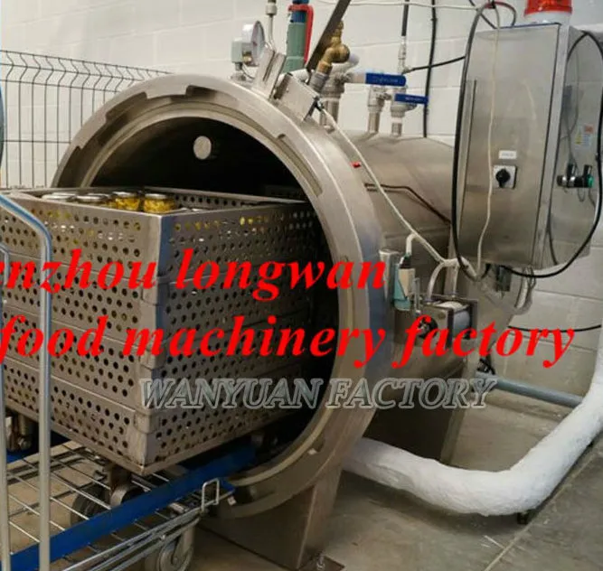 Autoclave Sterilizer 500L Autoclave for Food in Tin Can
