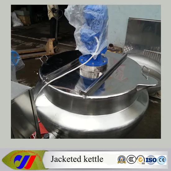 200L Gas Jacketed Tomato Sauce Cooking Pan
