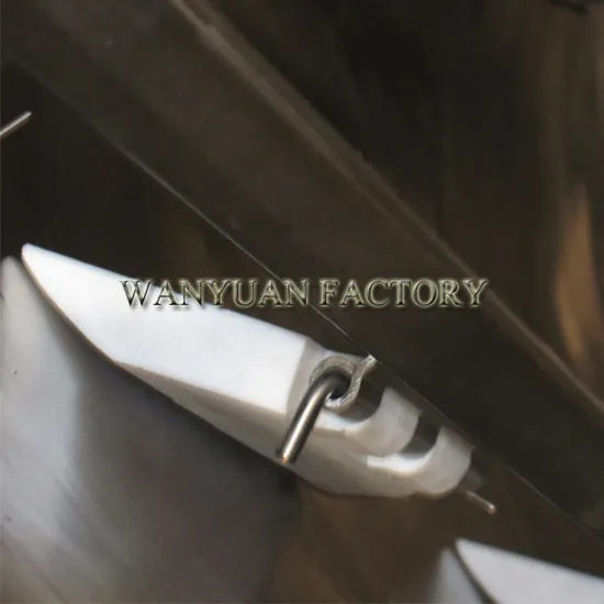 Stainless Steel Heating Mixing Tank with Scraper Agitator