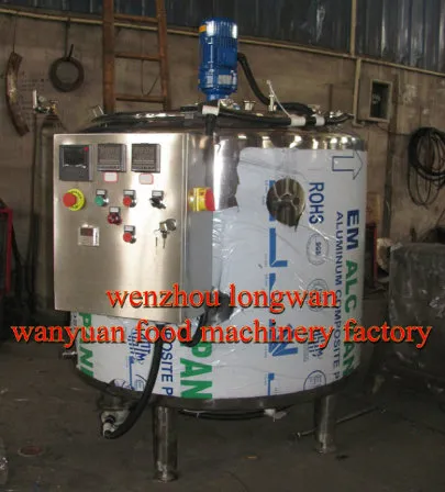 200 Gallon Pasteurizing Cheese Vat Batch Pasteurizer