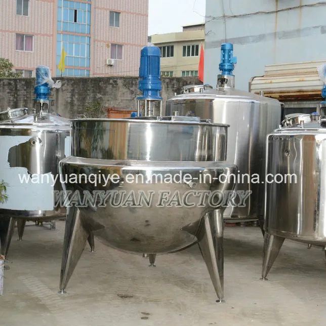 Vertical Candy Cooking Pot Cooking Kettle