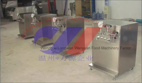 Stainless Steel Milk High Pressure Homogenizer