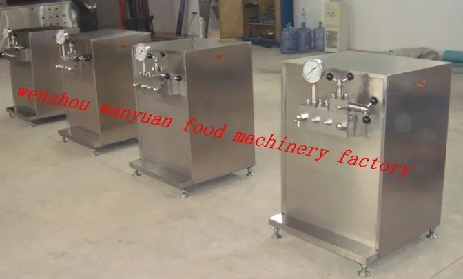 High Pressure Dairy Milk Homogenizer