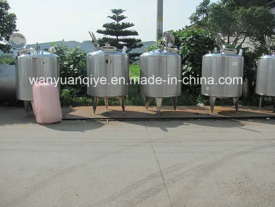 5000L/H Cooling and Heating Mixing Tank for Beverage