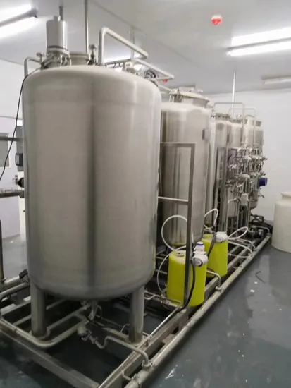 Milk Production Assembly Line Storage Tank
