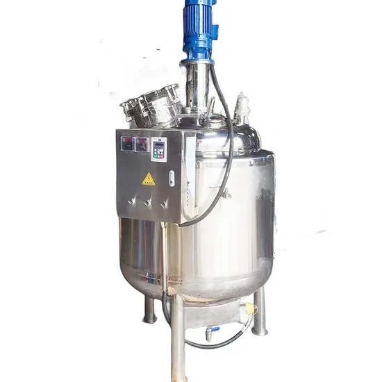 Stainless Steel Electric Heating Cosmetics Mixing Tank Reaction Kettle