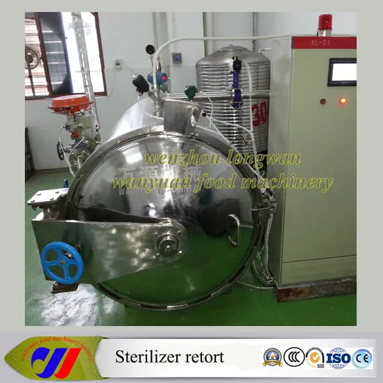 Autoclave Sterilizer Retort with Automatic Pressure and Temperature Control