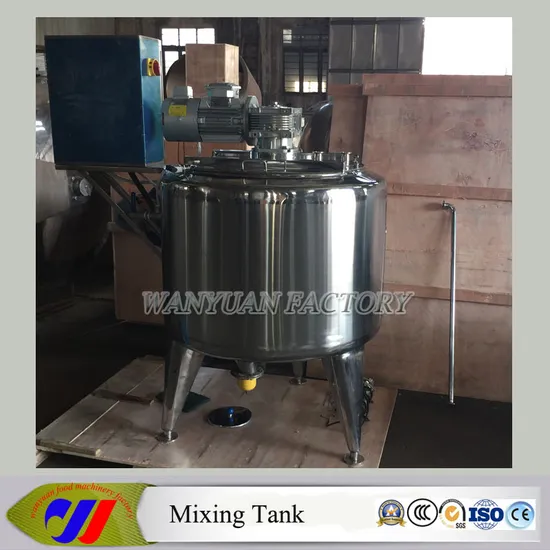 500L Electric Heating VFD Mixing Tank Blending Tank